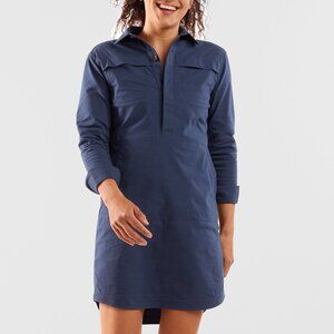 Title Nine Wren Utility Shirt Dress Large